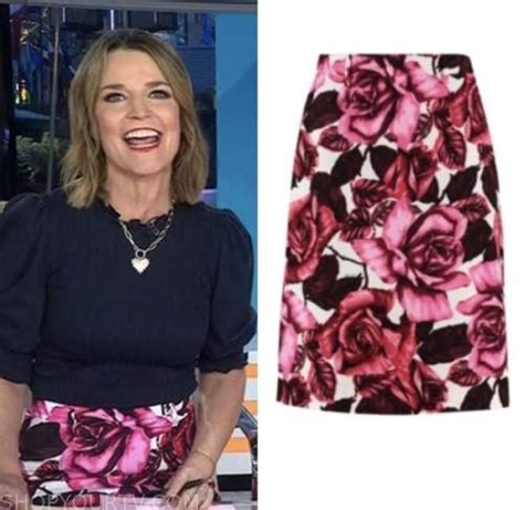 savannah guthrie pencil skirt